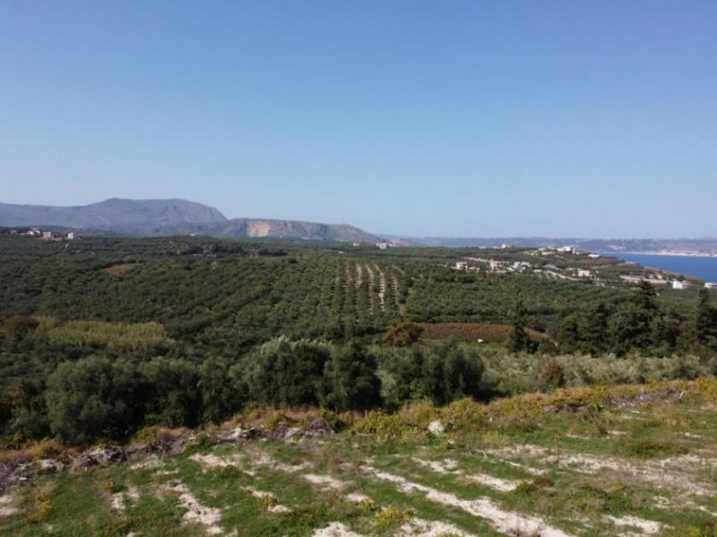 Kera Chania Atemberaubendes Grundstück mit Meerblick zum Verkauf in Kera Grundstück kaufen